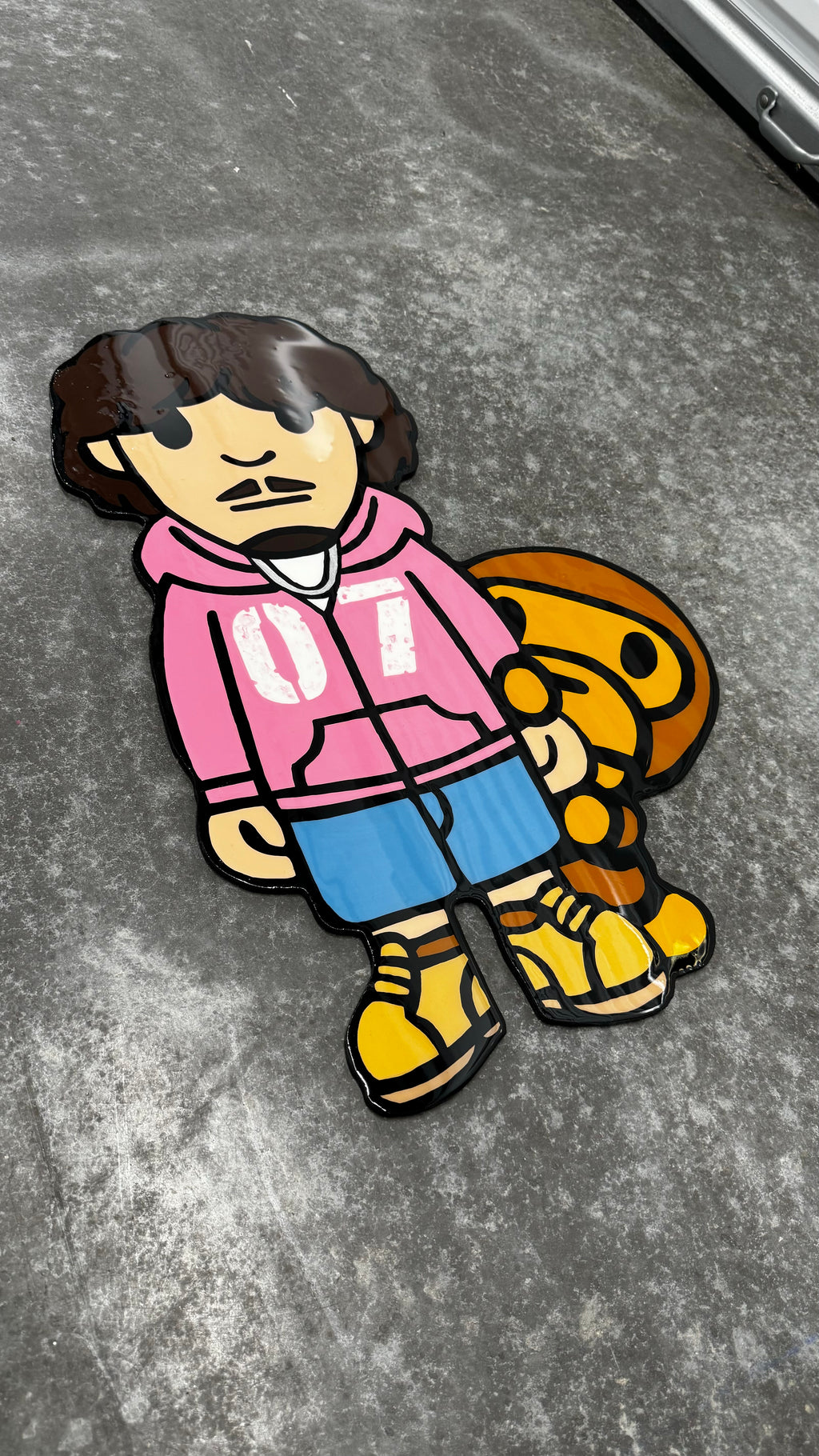 Custom Baby Milo Wallart