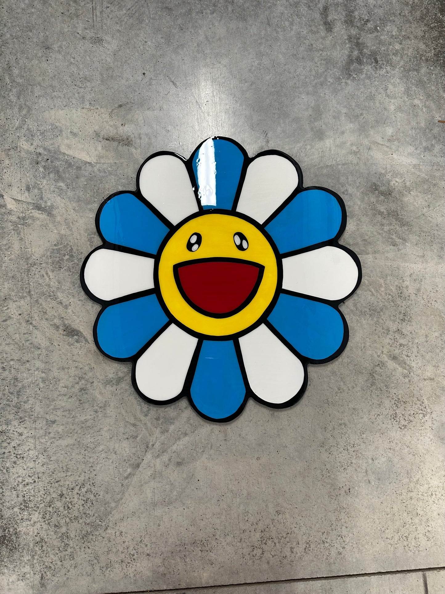 Murakami Flower Wall Art