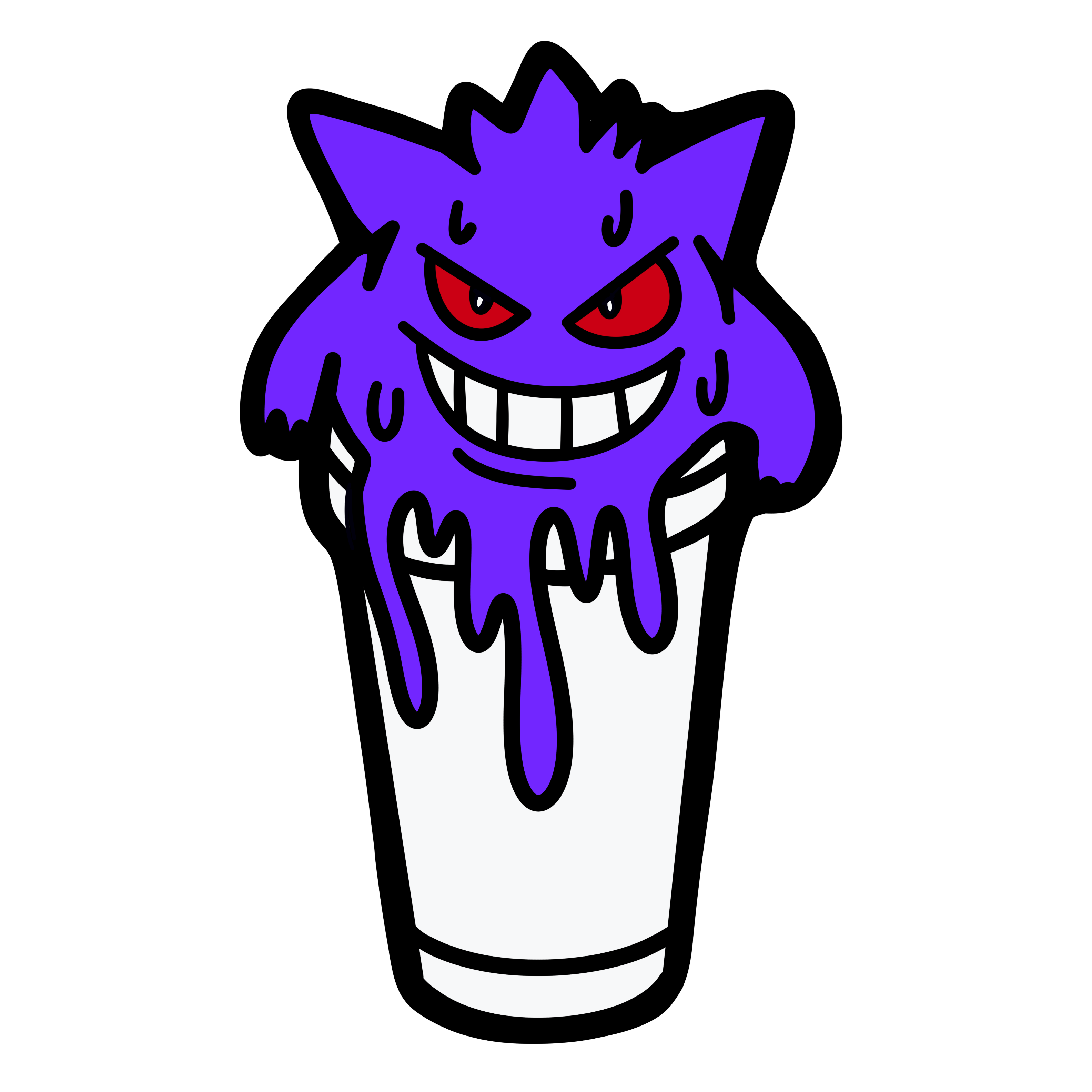 Gengar Lean Wallart