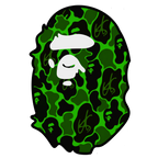 Camo Ape Head Wallart