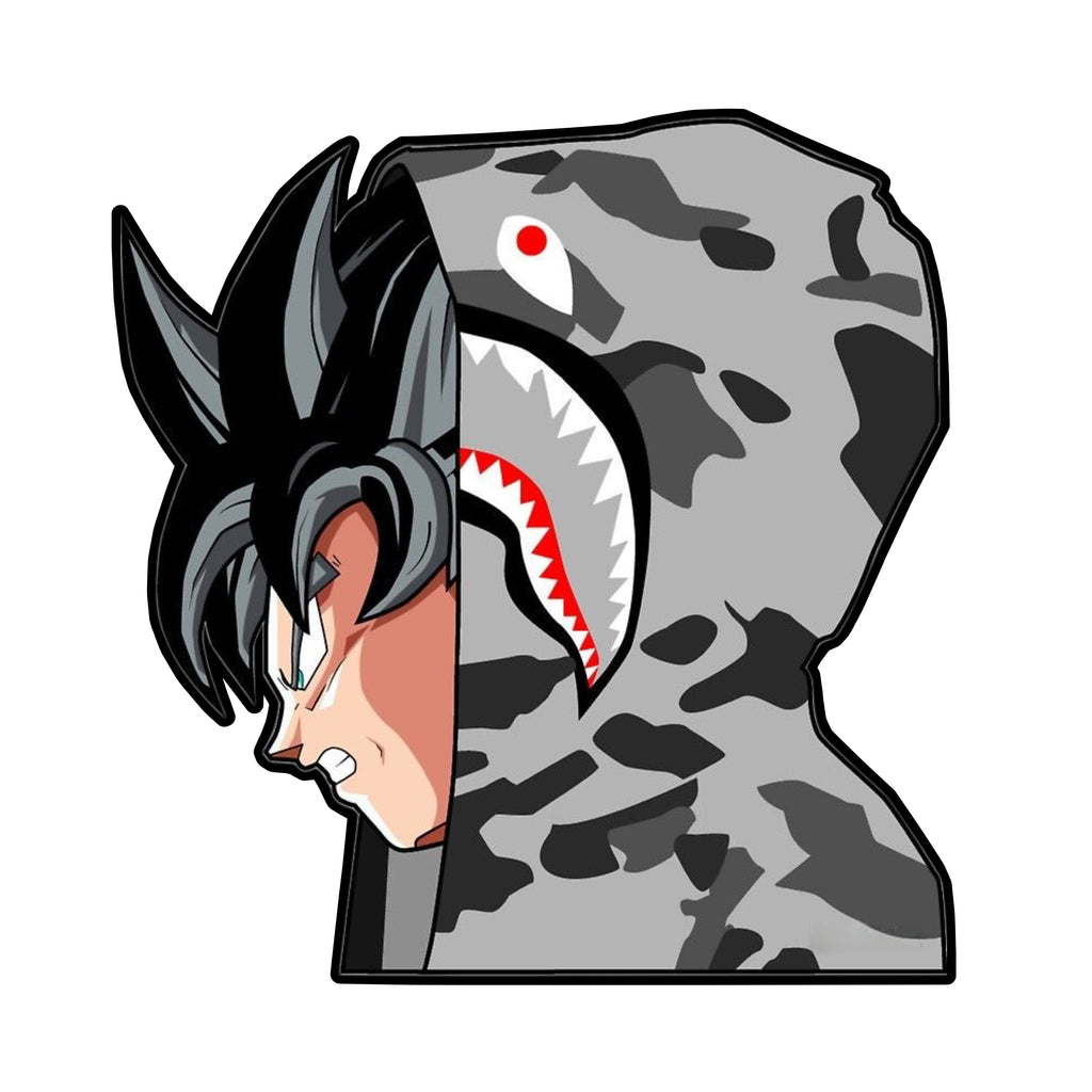Goku Camo Hoodie Wallart