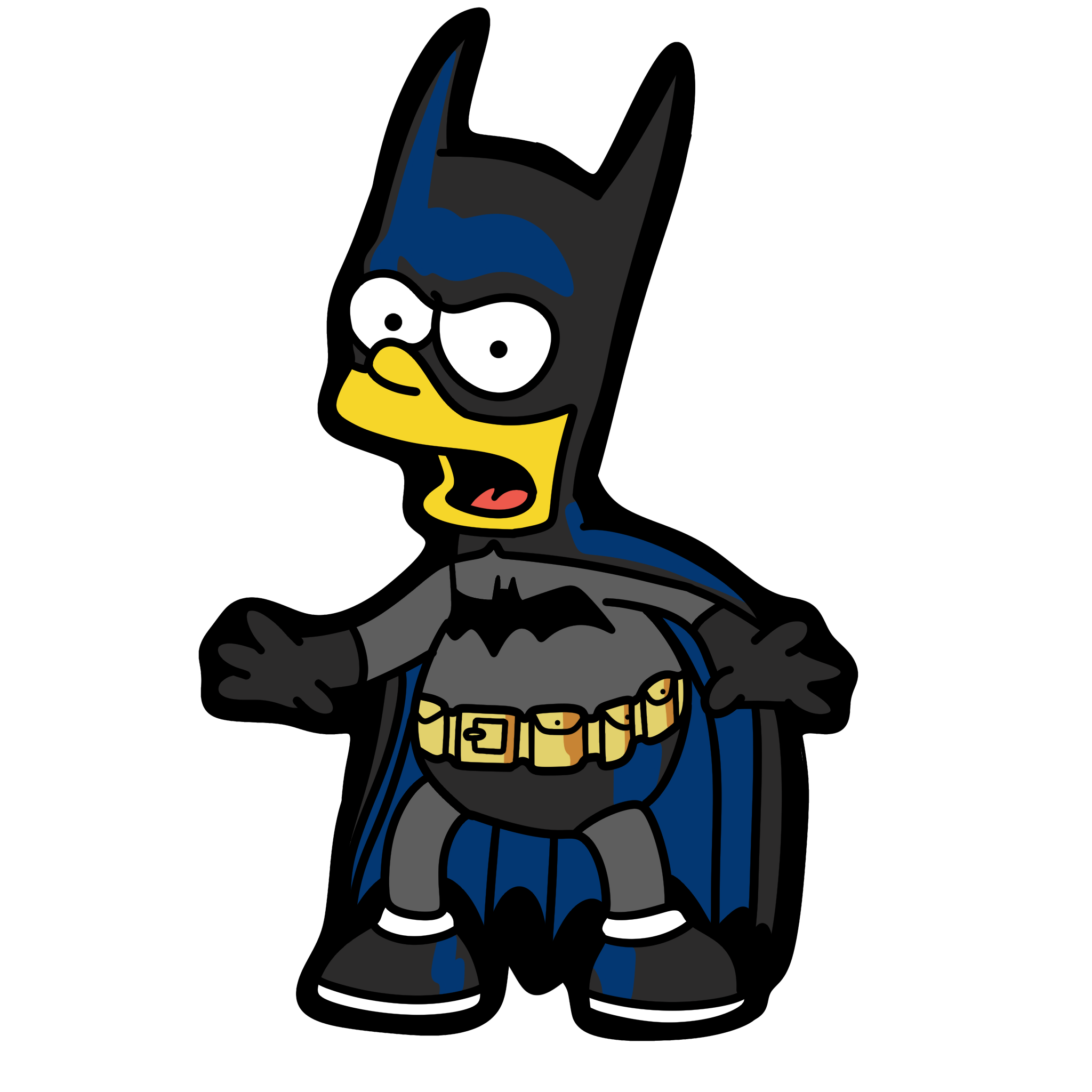 Bart Batman Wallart