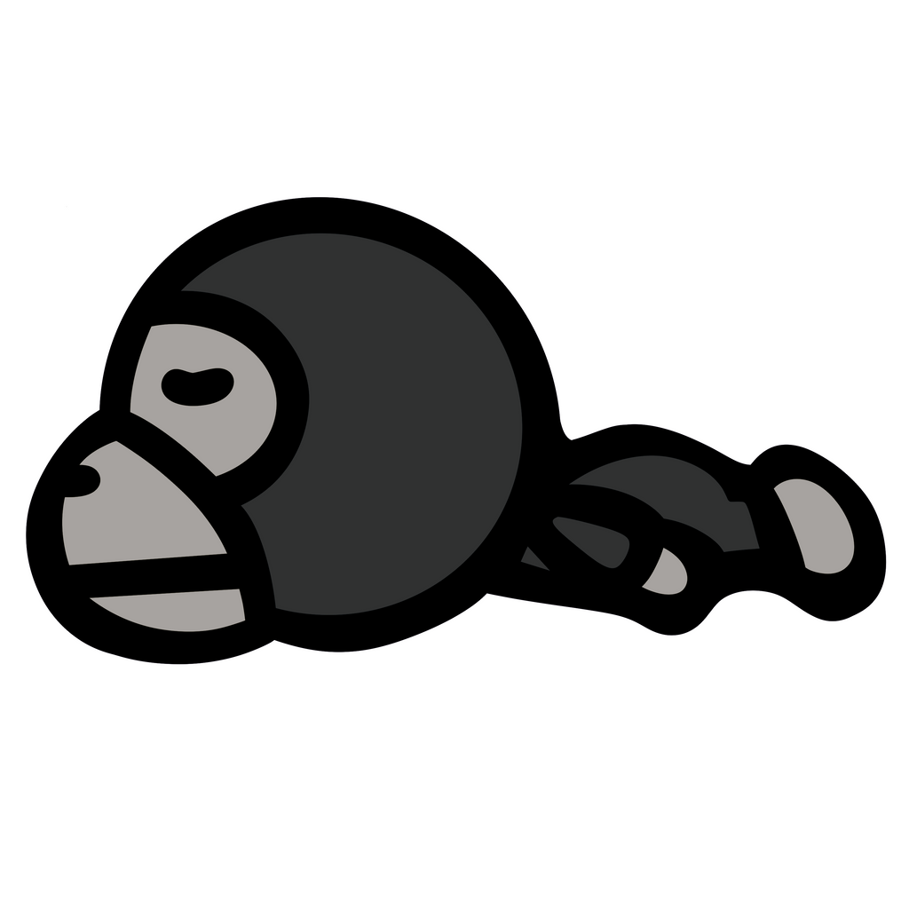 Baby Milo Sleeping Wallart