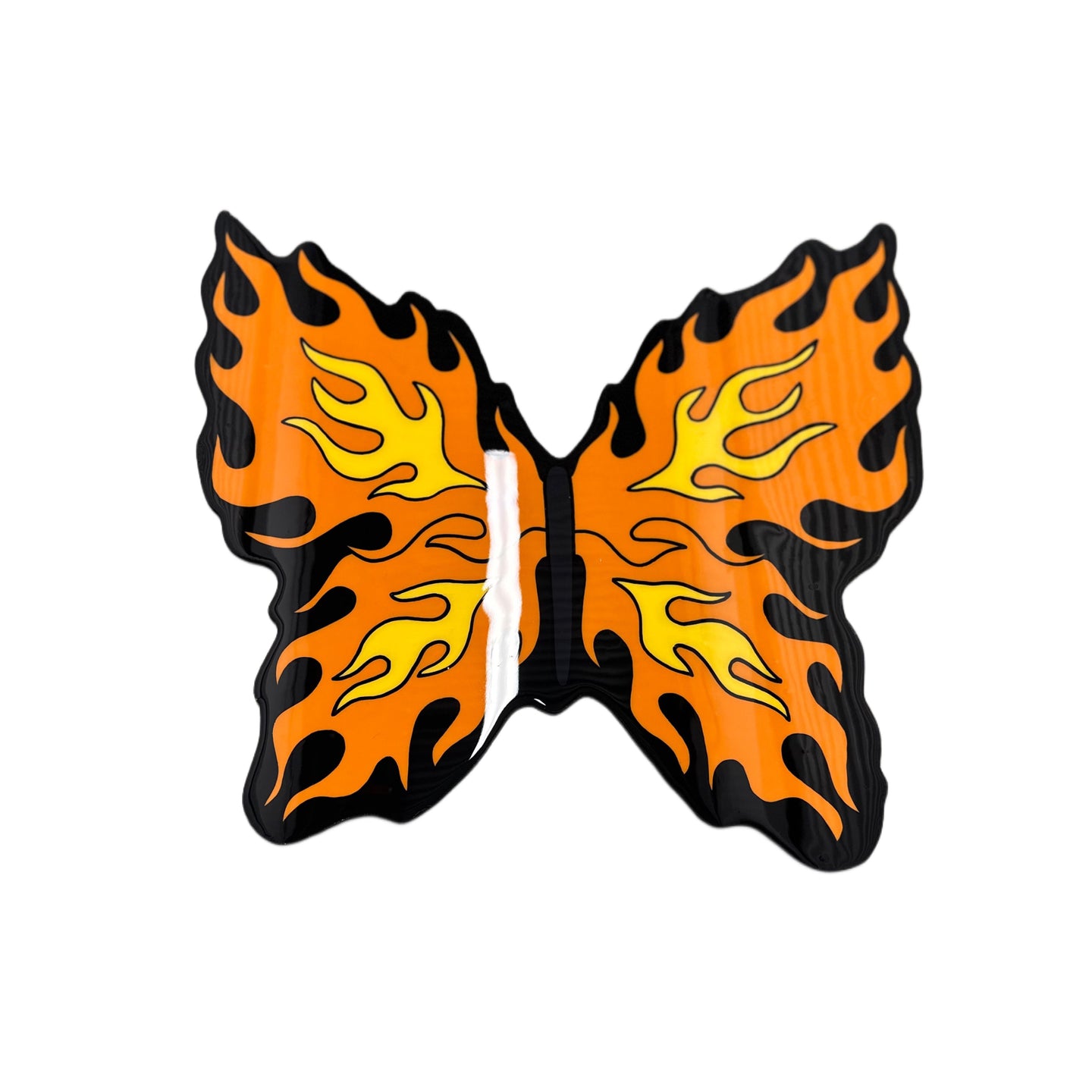 Flame Butterfly Wall Art