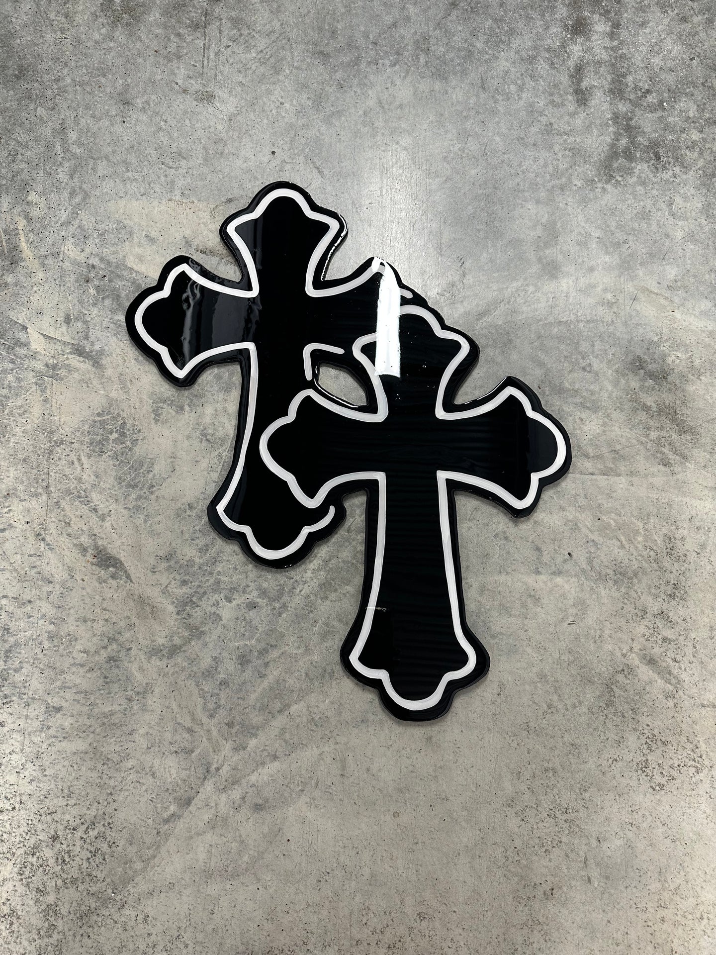 Chrome Hearts Crosses Wall Art Art Shordy