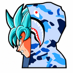 Goku Camo Hoodie Wallart