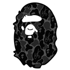 Camo Ape Head Wallart
