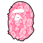 Camo Ape Head Wallart