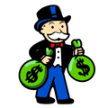 Monopoly Man Wallart