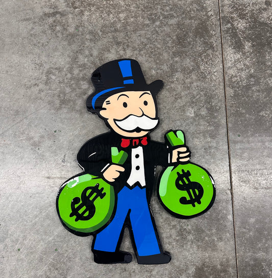 Monopoly Man Wall Art