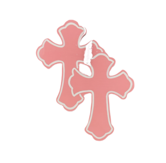(Pink) Chrome Hearts Crosses Wall Art