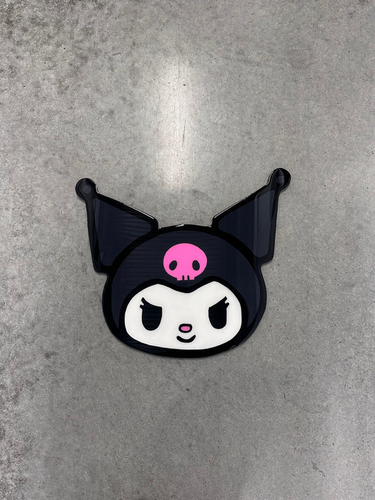 Kuromi Head Wall Art