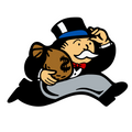 Money Man Running Wallart