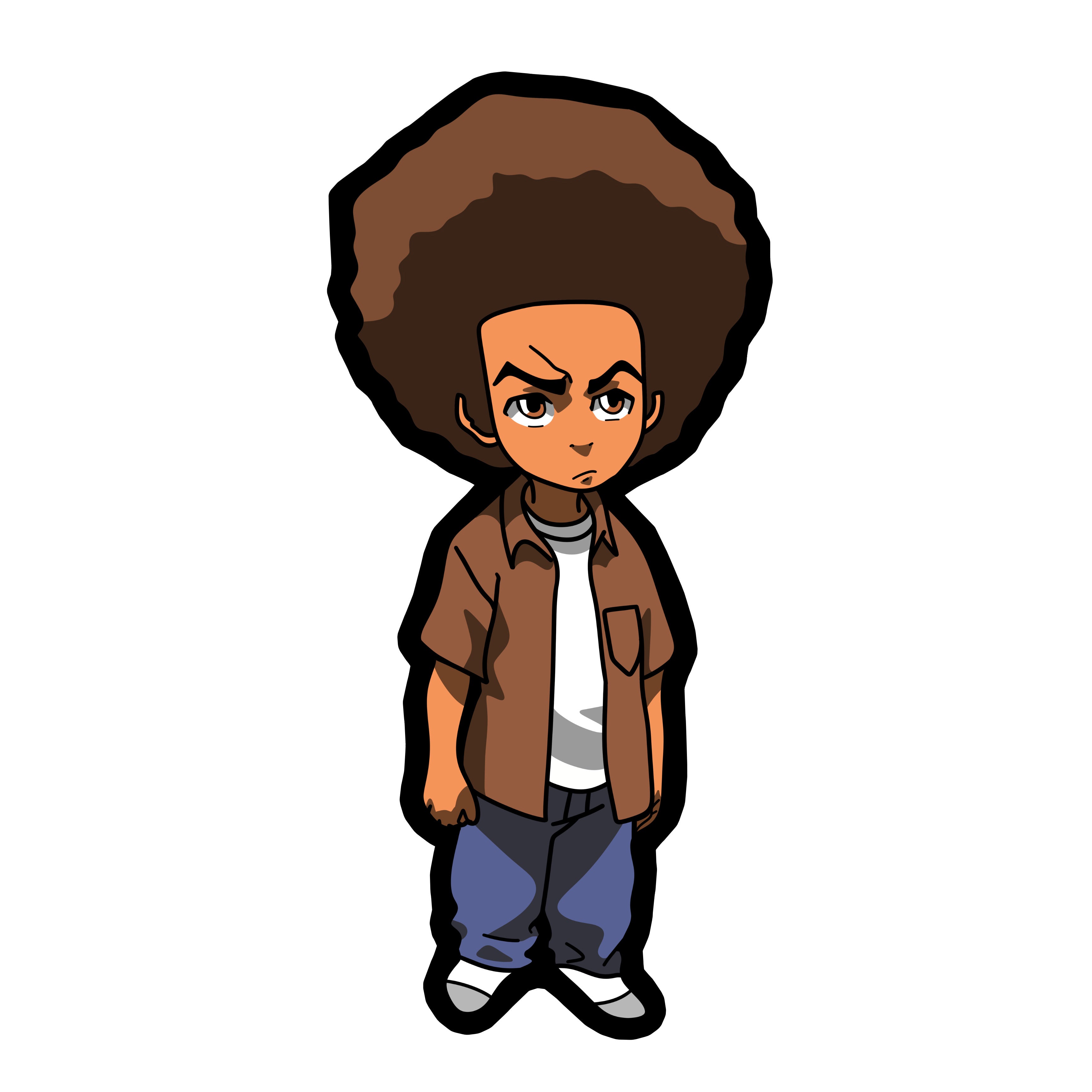 Huey Freeman Life Size Wallart