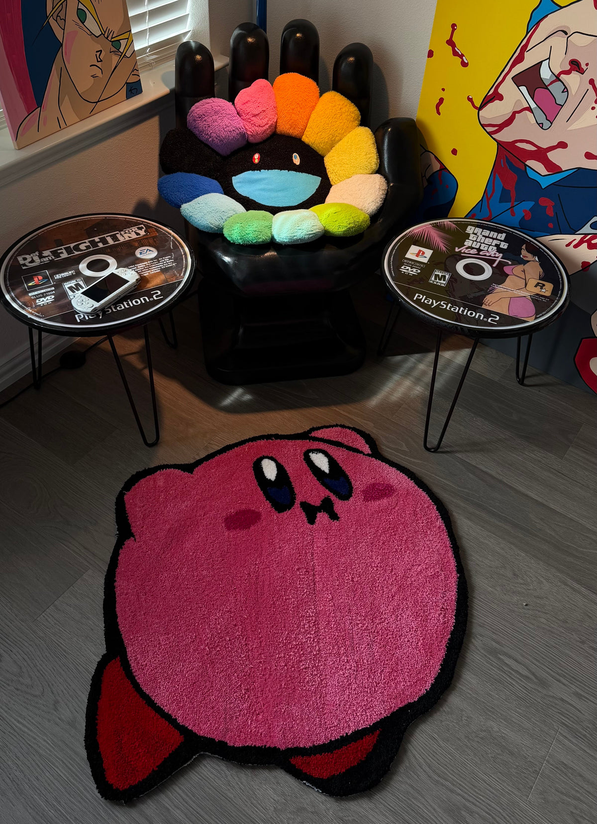 Pink Blob Rug