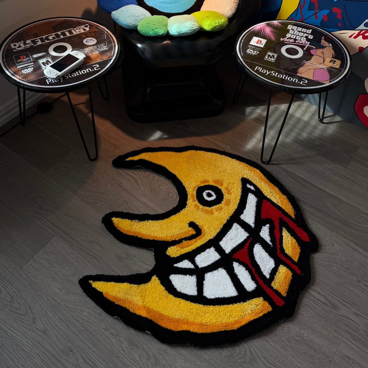 Creepy Moon Rug