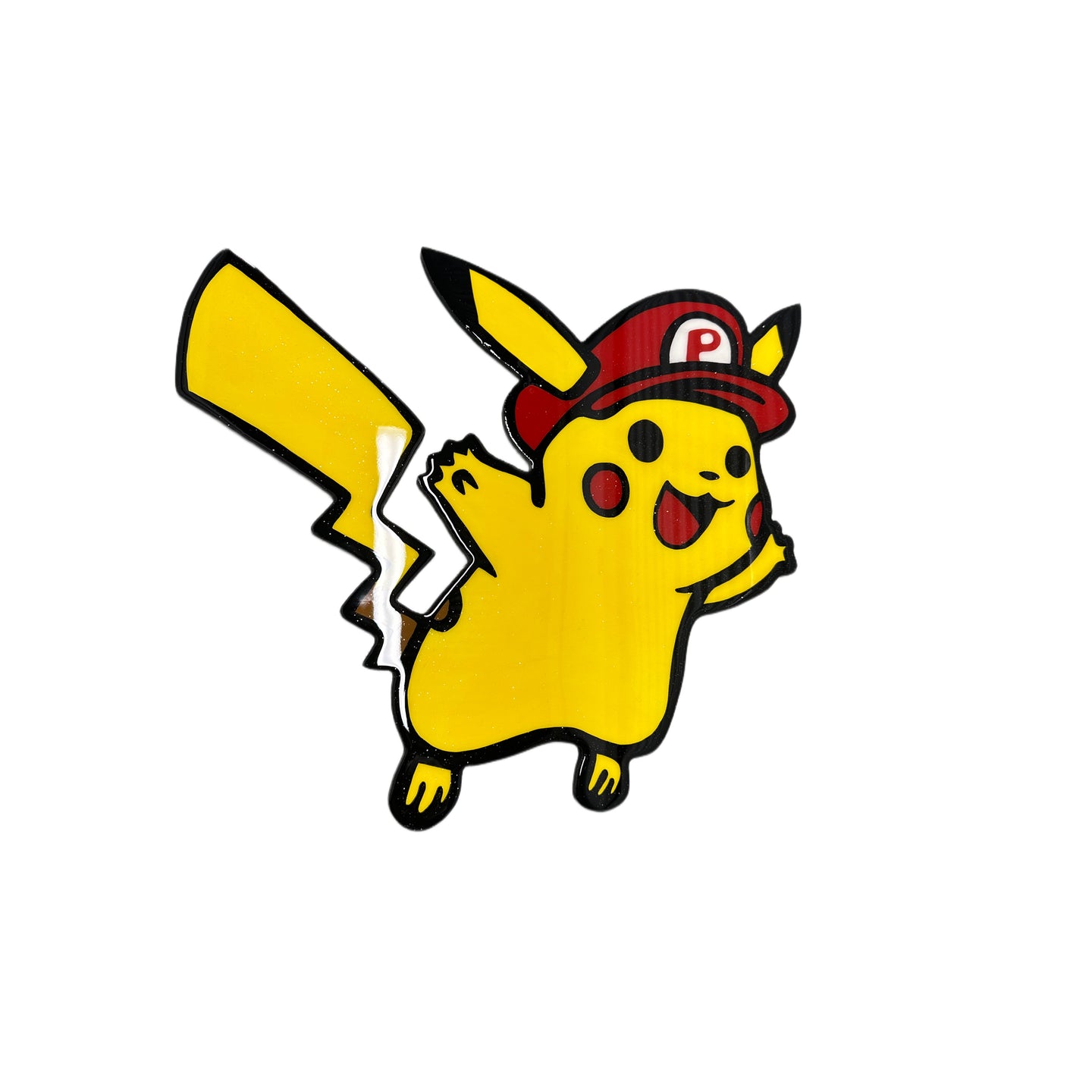 Pikachu Flying Wall Art