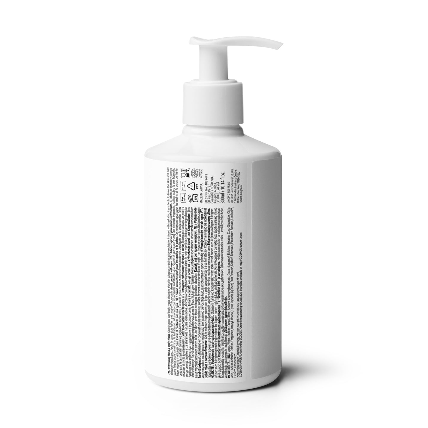 PLT hand & body wash